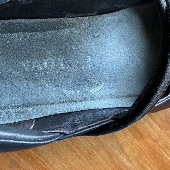 Naot Mary Jane Black Leather Flats, Size 38 (7-7.5) - Picture 5 of 5